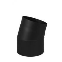KACHELPIJP BOCHT 11° - 2MM DIKWANDIG STAAL - Ø150MM