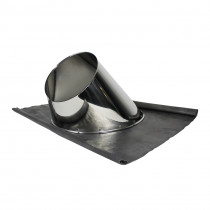 DAKDOORVOER 31-45 ° MET LOODSLAB Ø 130-150-180-200MM