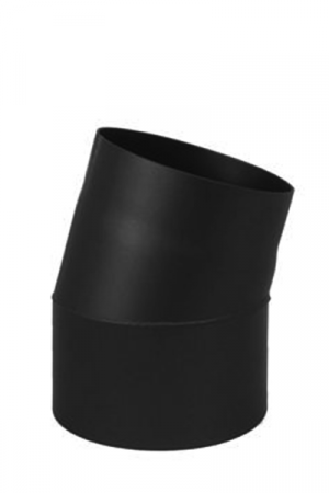 KACHELPIJP BOCHT 11° - 2MM DIKWANDIG STAAL - Ø150MM